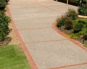 exposed aggregate saudi floors